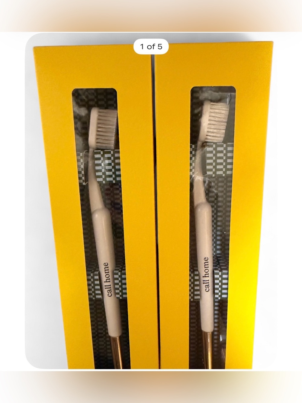Trask call home toothbrushes - set of 2
